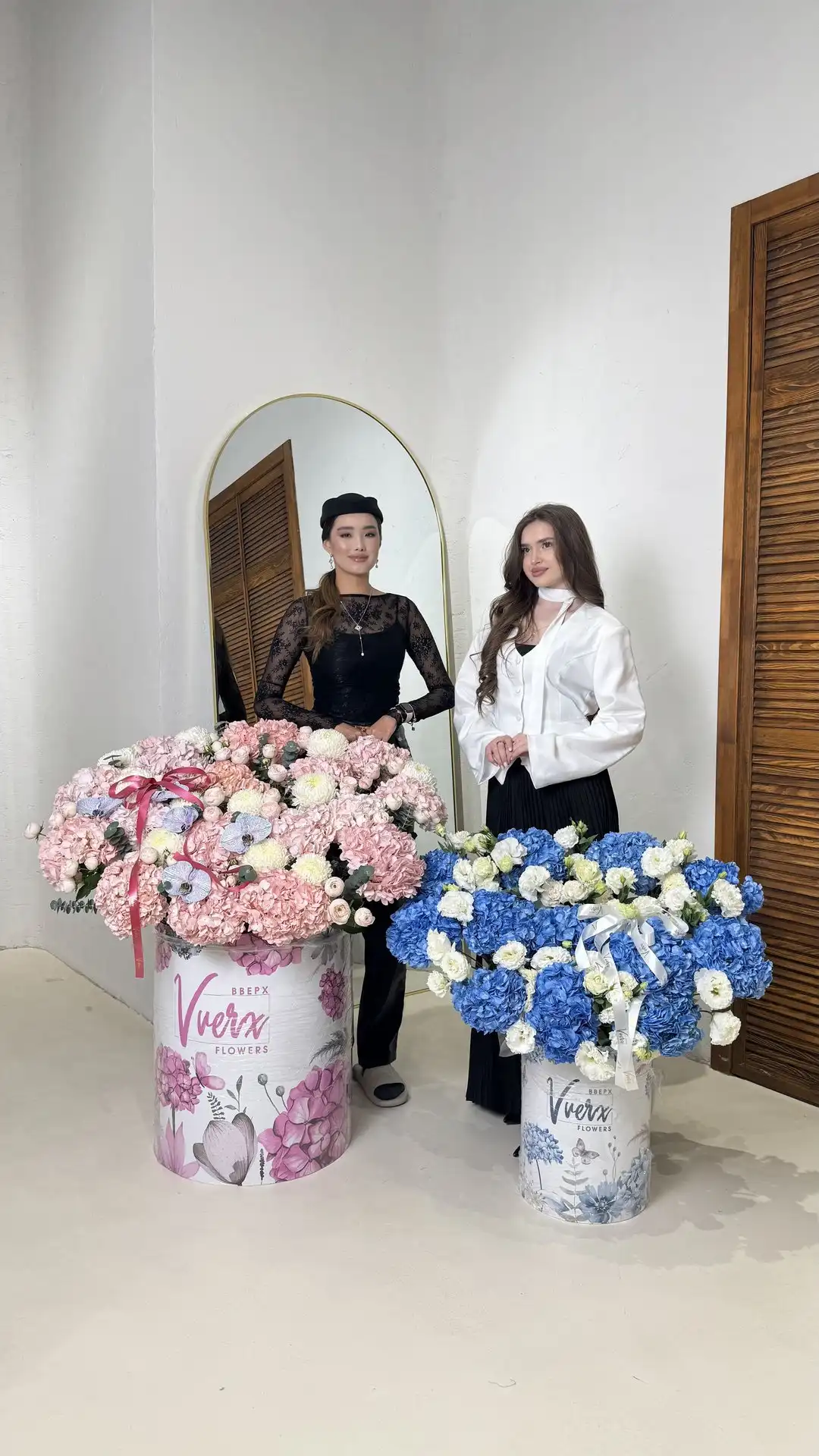 Букет из свежих цветов — Vverx Flowers Астана и Алматы